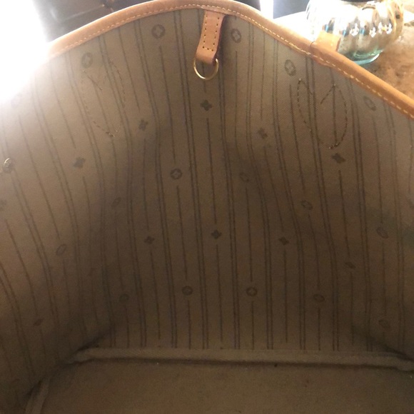 Medium Louis Vuitton Monogram Neverfull Bag - Picture 5 of 7